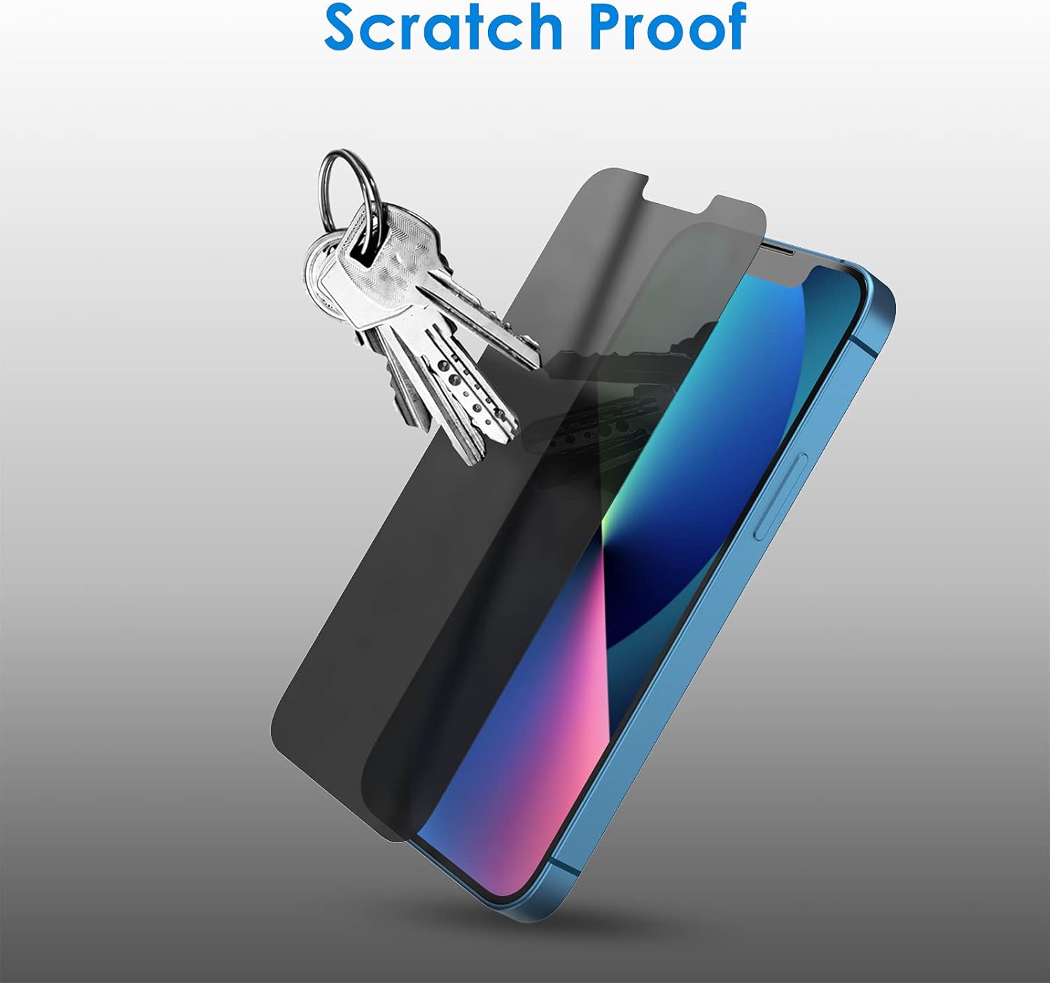 JETech Protector Pantalla Privacidad para iPhone 17 Pro Max, 2 Unidades | Protección Antiespía, Cristal Vidrio Templado, Marco de Instalación Fácil, Anti-Arañazos