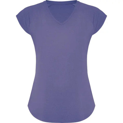 Camiseta técnica multideporte para mujer con manga ranglán Vetonek