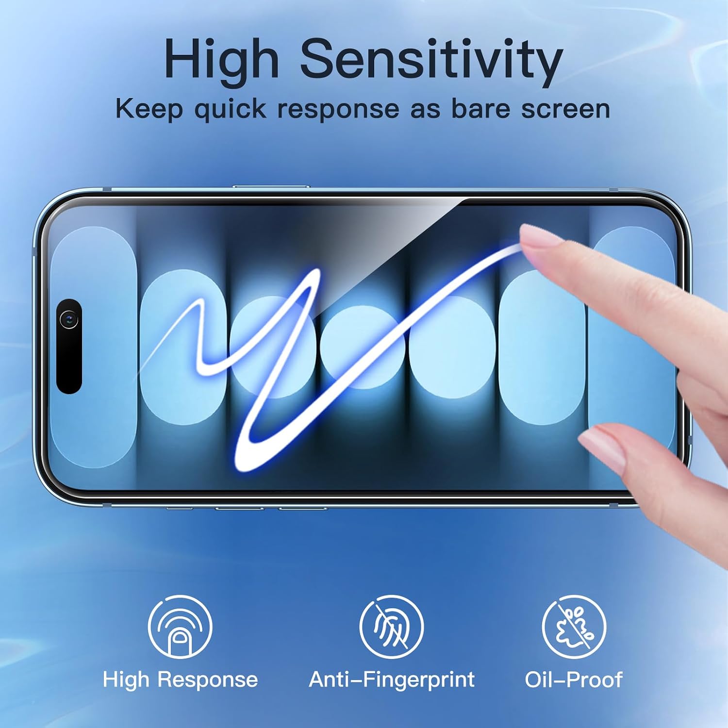 JETech Protector Pantalla Privacidad para iPhone 17 Pro Max, 2 Unidades | Protección Antiespía, Cristal Vidrio Templado, Marco de Instalación Fácil, Anti-Arañazos