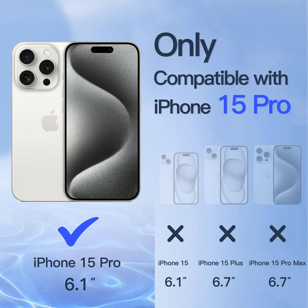 JETech Protector Pantalla Privacidad para iPhone 17 Pro Max, 2 Unidades | Protección Antiespía, Cristal Vidrio Templado, Marco de Instalación Fácil, Anti-Arañazos