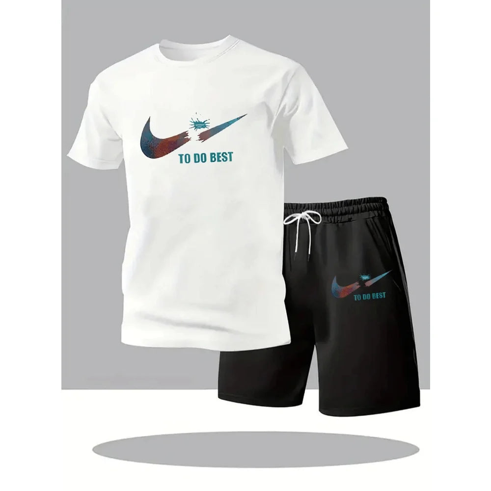 NIKE Fitness Runnin nikeShorts Set Men