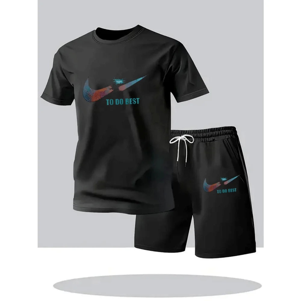 NIKE Fitness Runnin nikeShorts Set Men