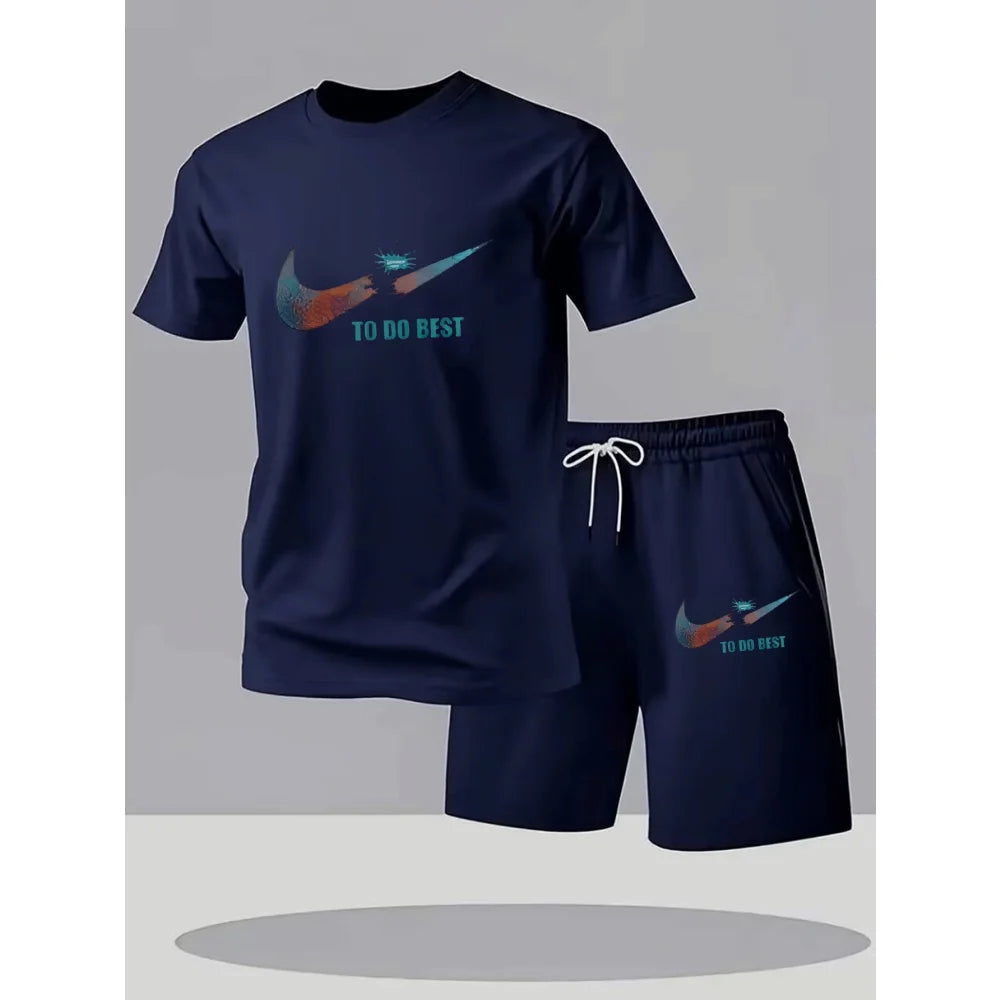 NIKE Fitness Runnin nikeShorts Set Men