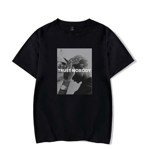 Tupac 2Pac Trust Nobody T-shirt Summer Casual T shirt Camiseta Tee